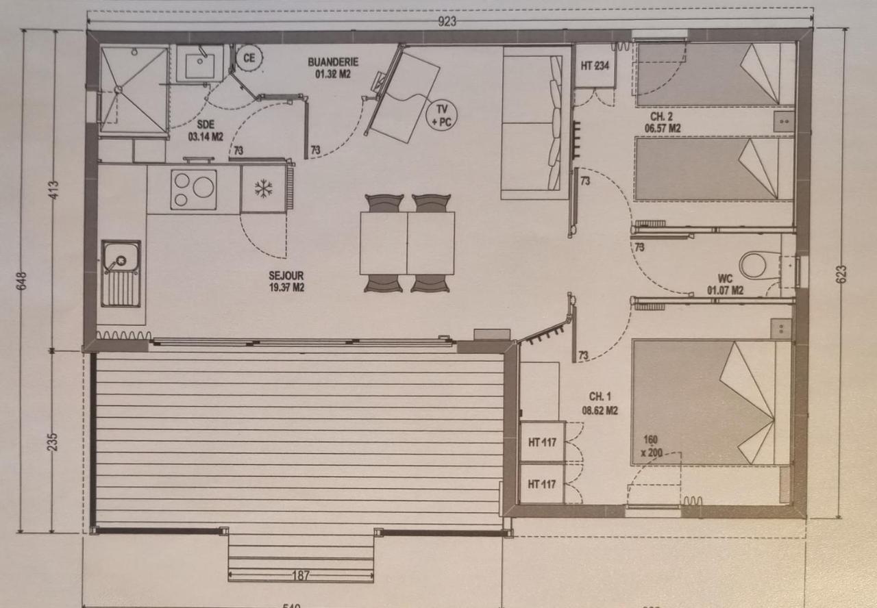 Chalet Etxetxoa, De 1 A 4 Personnes Avec Climatisation, Terrain Prive Et Piscine Hasparren Εξωτερικό φωτογραφία
