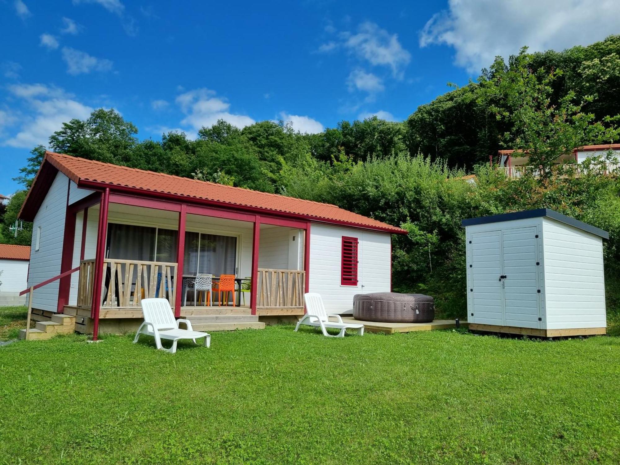Chalet Etxetxoa, De 1 A 4 Personnes Avec Climatisation, Terrain Prive Et Piscine Hasparren Εξωτερικό φωτογραφία